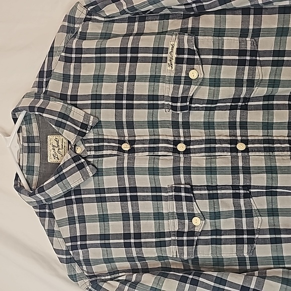 Lucky brand plaid shirt size medium - Picture 3 of 7